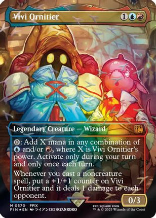 Vivi Ornitier (Borderless) (Chocobo Track Foil) [FINAL FANTASY] Foil