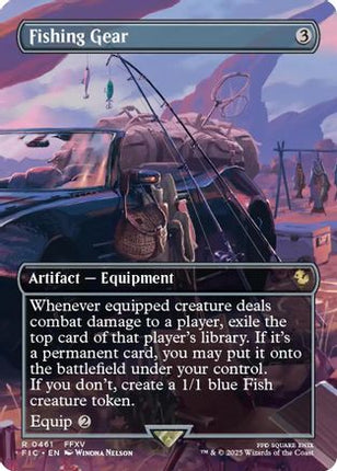 Fishing Gear (Borderless) [Commander: FINAL FANTASY] Foil