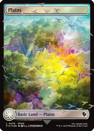 Plains (Chocobo Track Foil) (478) [Commander: FINAL FANTASY] Foil