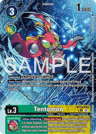 Tentomon (Hacker's Slumber Box Promotion Pack) [BT23-037] [Hackers' Slumber]