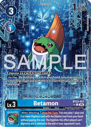 Betamon (Hacker's Slumber Box Promotion Pack) [BT23-017] [Hackers' Slumber] Foil