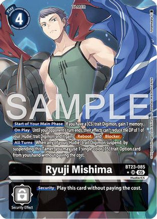 Ryuji Mishima (Alternate Art) [BT23-085] [Hackers' Slumber] Foil