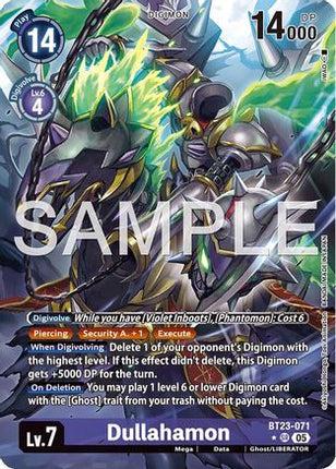 Dullahamon (Alternate Art) [BT23-071] [Hackers' Slumber] Foil