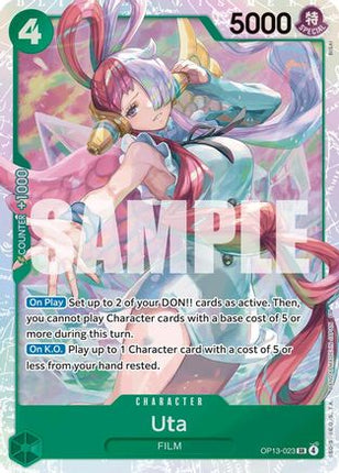 Uta (OP13-023) - Carrying On His Will Foil
