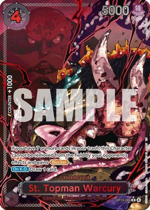 St. Topman Warcury (Parallel) (OP13-089) - Carrying On His Will Foil