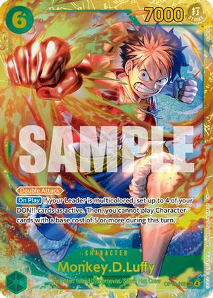 Monkey.D.Luffy (118) (SP) (OP13-118) - Carrying On His Will Foil