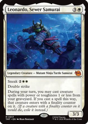 Leonardo, Sewer Samurai [Teenage Mutant Ninja Turtles] Foil