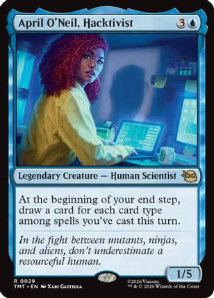 April O'Neil, Hacktivist [Teenage Mutant Ninja Turtles] Foil