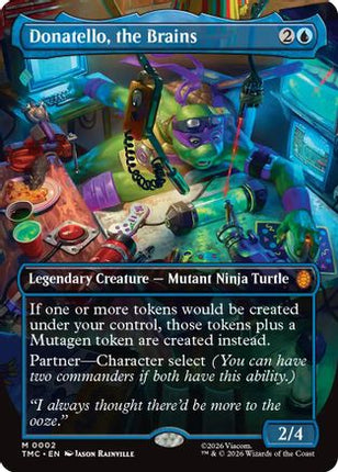 Donatello, the Brains (Borderless) [Commander: Teenage Mutant Ninja Turtles]
