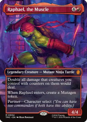 Raphael, the Muscle (Borderless) [Teenage Mutant Ninja Turtles]
