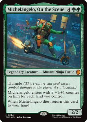 Michelangelo, On the Scene [Commander: Teenage Mutant Ninja Turtles]