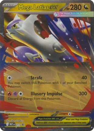 Mega Latias ex - 011 - 11/null [ME: Mega Evolution Promo] Holofoil