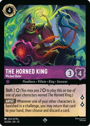 The Horned King - Wicked Ruler (36/204) - Whispers in the Well