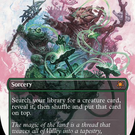 Sylvan Tutor (Borderless) [Special Guests] Foil
