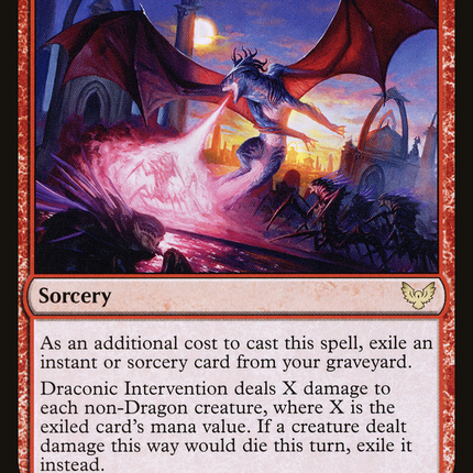 Draconic Intervention [Strixhaven: School of Mages]