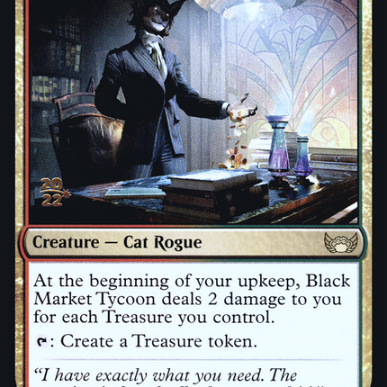 Black Market Tycoon [Streets of New Capenna Promos] Prerelease Foil