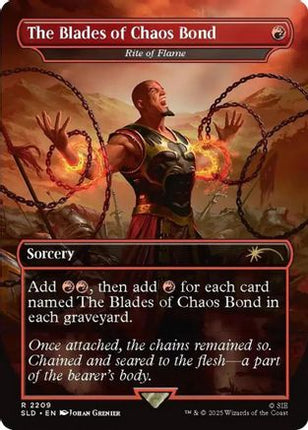 The Blades of Chaos Bond - Rite of Flame [Secret Lair Drop Series] Foil