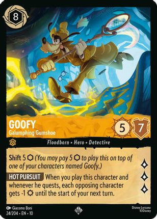 Goofy - Galumphing Gumshoe (24/204) - Whispers in the Well