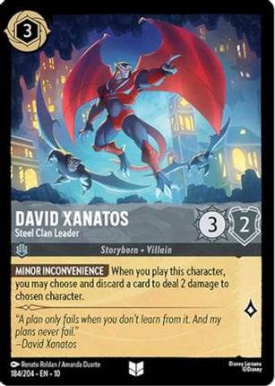 David Xanatos - Steel Clan Leader (184/204) - Whispers in the Well