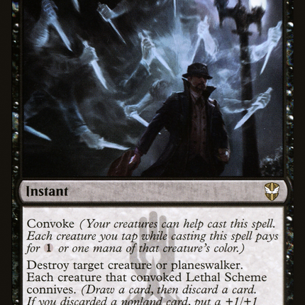 Lethal Scheme [New Capenna Commander]
