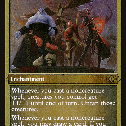 Jeskai Ascendancy [Double Masters 2022] Etched Foil