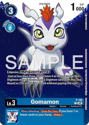 Gomamon (Digimon Story: Time Stranger Promo Pack) [P] [Digimon Promotion Cards] Foil