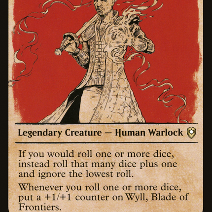 Wyll, Blade of Frontiers (Showcase) [Commander Legends: Battle for Baldur's Gate]