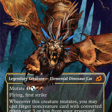 Vadrok, Apex of Thunder (Showcase) (Borderless) [Ikoria: Lair of Behemoths]