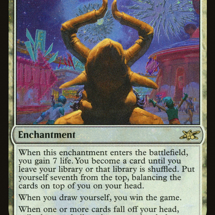 Form of the Approach of the Second Sun [Unfinity] Galaxy Foil