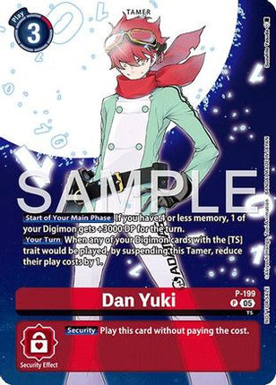 Dan Yuki (Digimon Story: Time Stranger Promo Pack) [P] [Digimon Promotion Cards] Foil