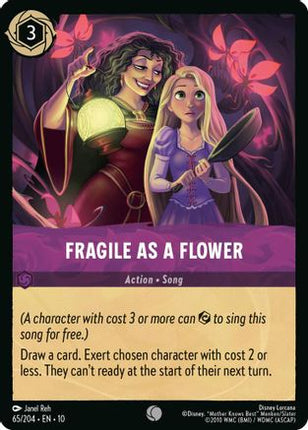 Fragile as a Flower (65/204) - Whispers in the Well Cold Foil