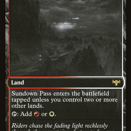Sundown Pass [Innistrad: Double Feature]