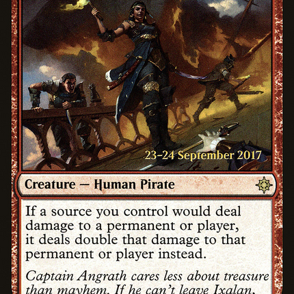Angrath's Marauders [Ixalan Promos] Prerelease Foil