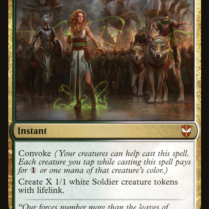 March of the Multitudes [New Capenna Commander]