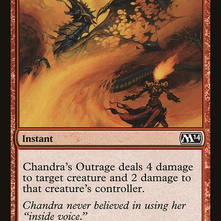 Chandra's Outrage [Magic 2014]