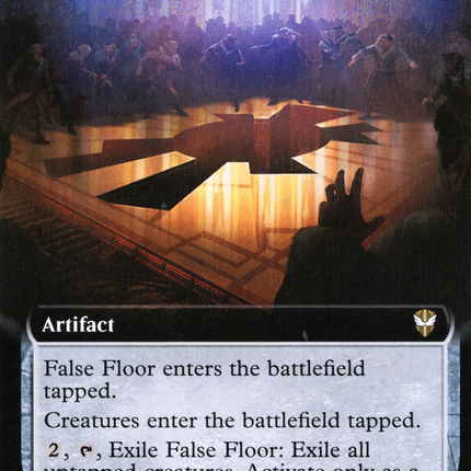 False Floor (Extended Art) [New Capenna Commander]