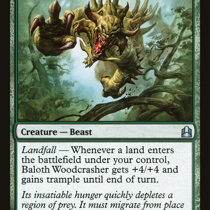 Baloth Woodcrasher [Commander 2011]