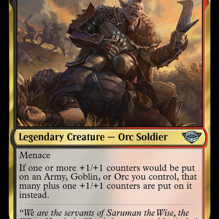 Mauhúr, Uruk-hai Captain [The Lord of the Rings: Tales of Middle-earth]