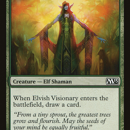 Elvish Visionary [Magic 2013]