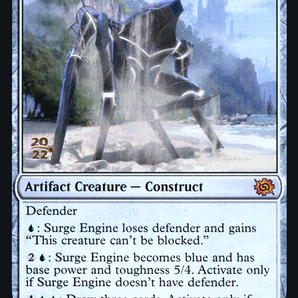 Surge Engine [The Brothers' War Promos] Prerelease Foil