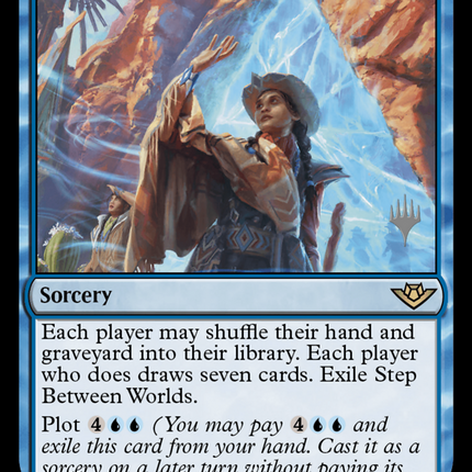 Step Between Worlds [Outlaws of Thunder Junction Promos] Foil