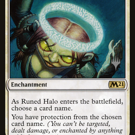 Runed Halo [Core Set 2021 Promos]