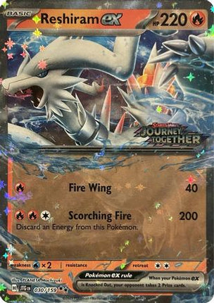 Reshiram ex (Journey Together Stamped) - 30/null [Miscellaneous Cards & Products] Holofoil