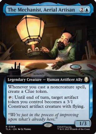 The Mechanist, Aerial Artisan (Extended Art) [Avatar: The Last Airbender] Foil