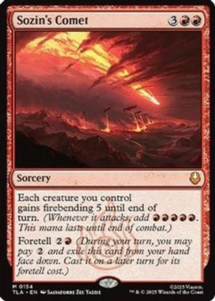 Sozin's Comet [Avatar: The Last Airbender] Foil