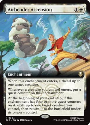 Airbender Ascension (Extended Art) [Avatar: The Last Airbender] Foil