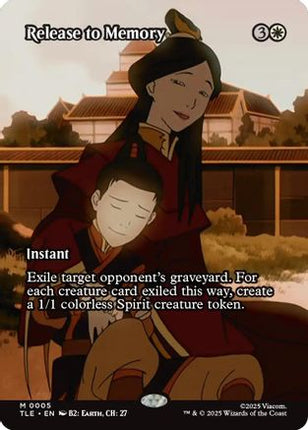 Release to Memory (Borderless) [Avatar: The Last Airbender: Eternal-Legal] Foil