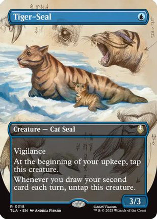 Tiger-Seal (Borderless) [Avatar: The Last Airbender] Foil