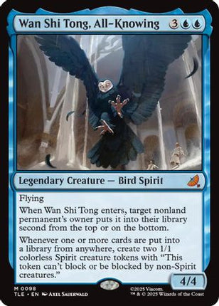Wan Shi Tong, All-Knowing [Avatar: The Last Airbender: Eternal-Legal] Foil