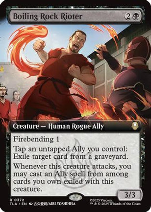Boiling Rock Rioter (Extended Art) [Avatar: The Last Airbender] Foil